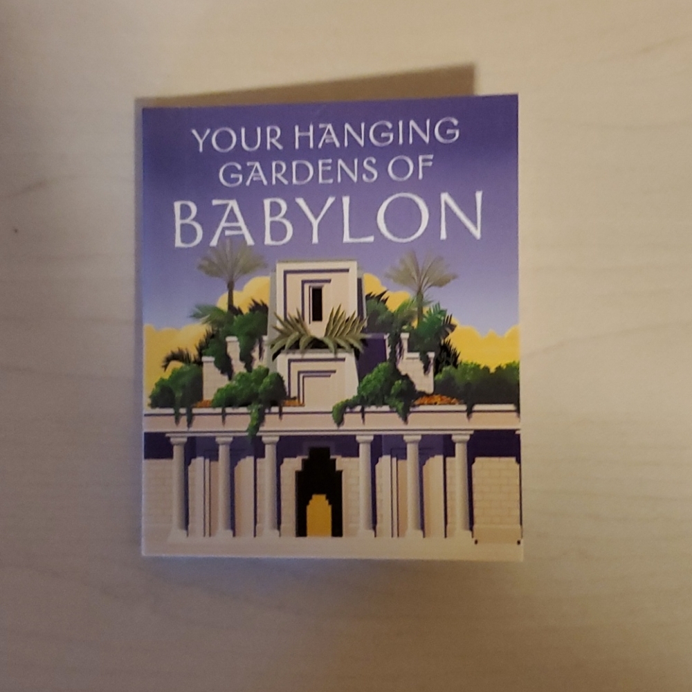 Your Hanging Gardens of Babylon Tiny Book